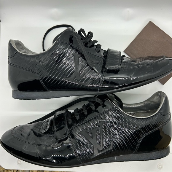 Louis Vuitton patent leather shoe sneaker size 11 - Picture 12 of 13